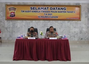 Polres Cilegon terima Tim Audit Kinerja Itwasda Polda Banten
