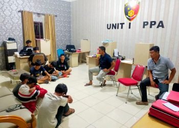 Polres Serang Kota Amankan Remaja Yang Akan Melakukan Tawuran