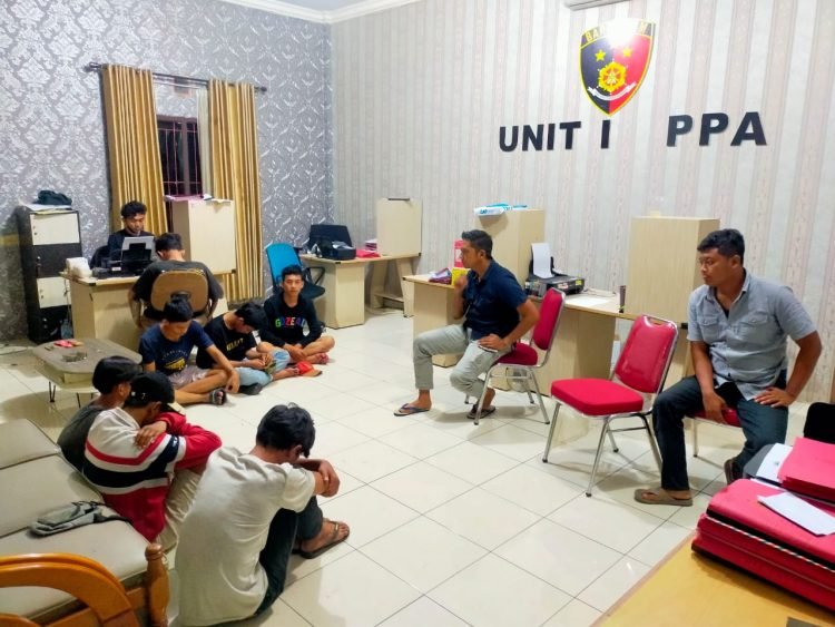 Polres Serang Kota Amankan Remaja Yang Akan Melakukan Tawuran
