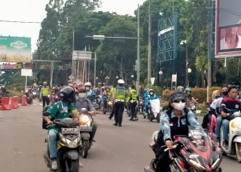 Polres Serang Kota Laksanakan PAM dan Monitoring Aksi Unras ASPSB