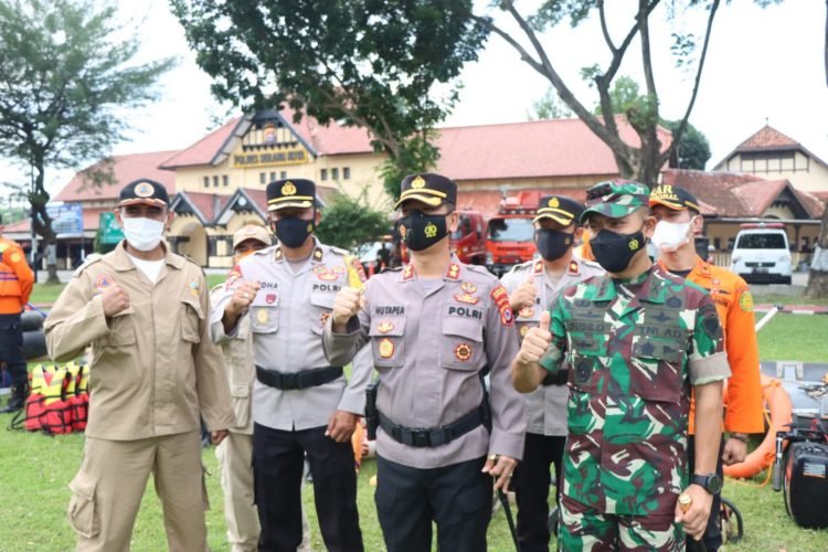 Polres Serang Kota Polda Banten Gelar Apel Siaga Bencana