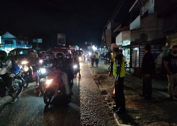 Polres Serang Polda Banten laksanakan KRYD dalam rangka PPKM Level 3 di wilayah Hukum Polres Serang