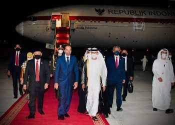 Presiden Joko Widodo Tiba di Abu Dhabi