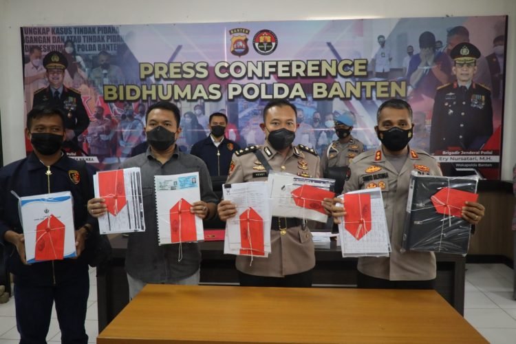 Proyek Betonisasi Fiktif, Mantan Kepala BKI Cilegon Ditangkap Polda Banten