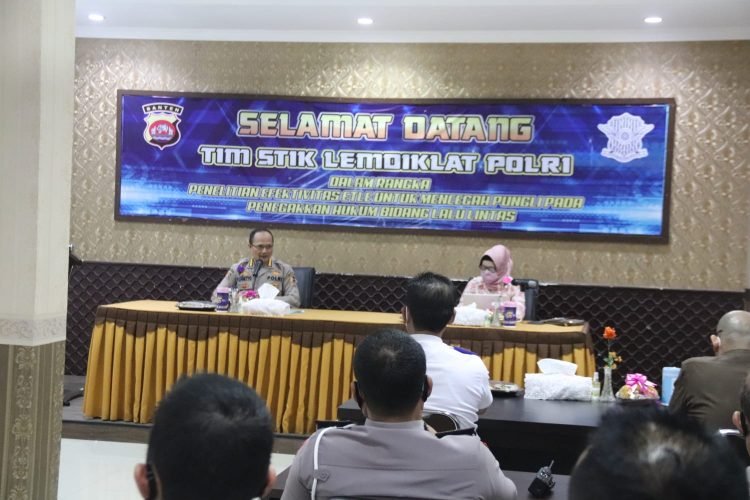 STIK Lemdiklat Polri Melaksanakan Penelitian Efektivitas ETLE di Ditlantas Polda Banten