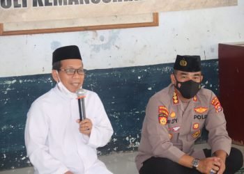 Saba Pesantren, Dirpamobvit Polda Banten Kunjungi Ponpes Al Irsyad Waringinkurung