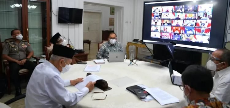 Wapres Pimpin Rapat Terbatas Mengenai Evaluasi PPKM