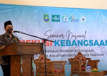 Walikota Arief Hadiri Seminar Nasional di STISNU Nusantara
