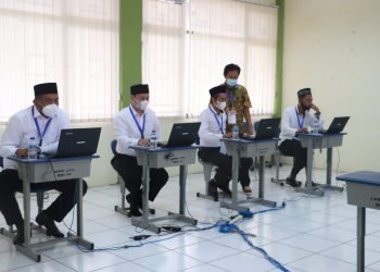 10 Bakal Calon Kades Lakukan Tes Kompetensi Dasar dalam Pilkades PAW