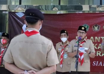 Pramuka Garuda Tangsel 2021 Dikukuhkan