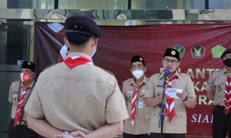 Pramuka Garuda Tangsel 2021 Dikukuhkan
