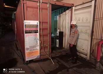 Tingkatkan Keamanan Objek Vital, Ditpamobvit Polda Banten Lakukan Pengamanan di PT Krakatau Posco