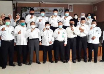 Pokjawas Kemenag Kota Tangsel Gelar Raker Tahun 2021