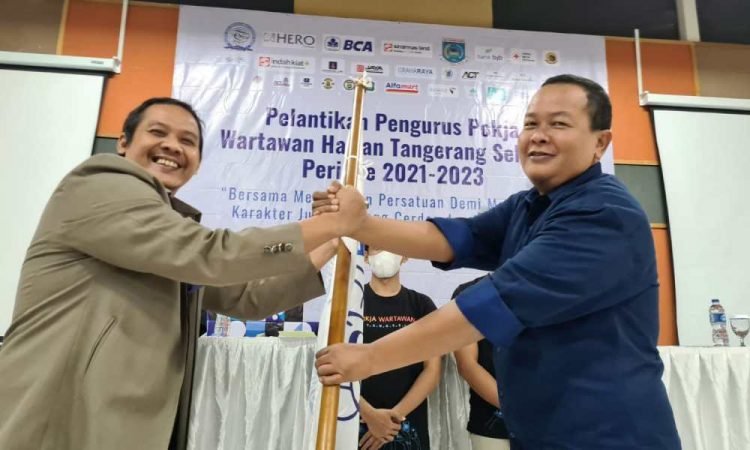 Pokja Wartawan Harian Tangsel Periode 2021-2023 Resmi Dilantik