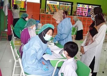 MIN 3 Tangsel Gelar Gebyar Vaksin Bagi Siswa