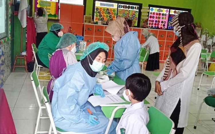 MIN 3 Tangsel Gelar Gebyar Vaksin Bagi Siswa