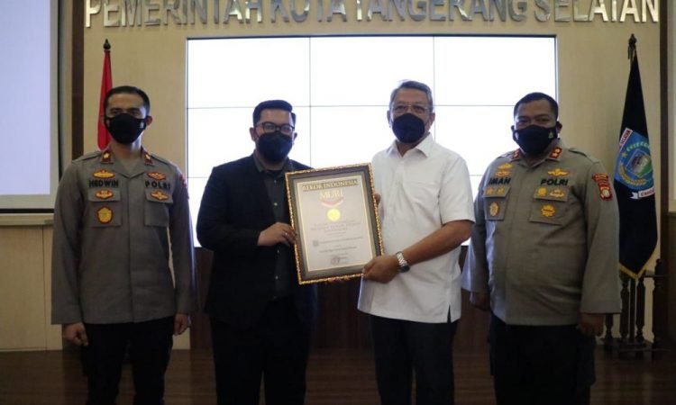 Pemkot dan Polres Tangsel Raih Muri