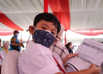 Anak Usia 6-11 Tahun di Tangsel Mulai Divaksin Covid-19