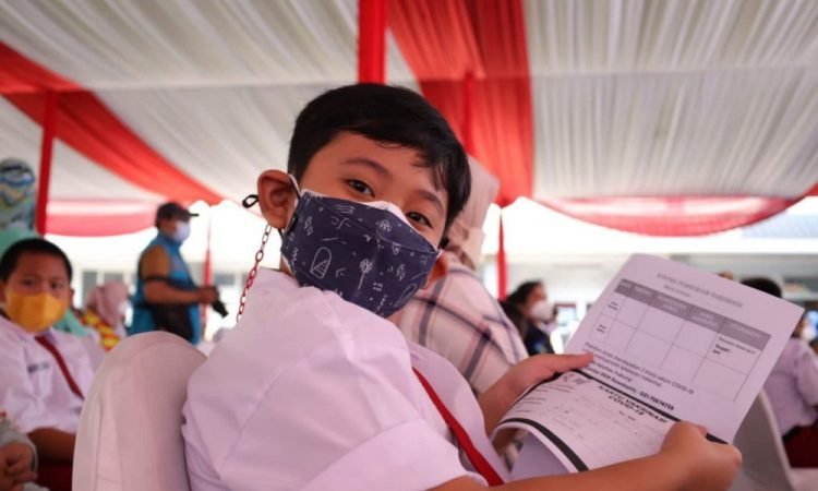 Anak Usia 6-11 Tahun di Tangsel Mulai Divaksin Covid-19