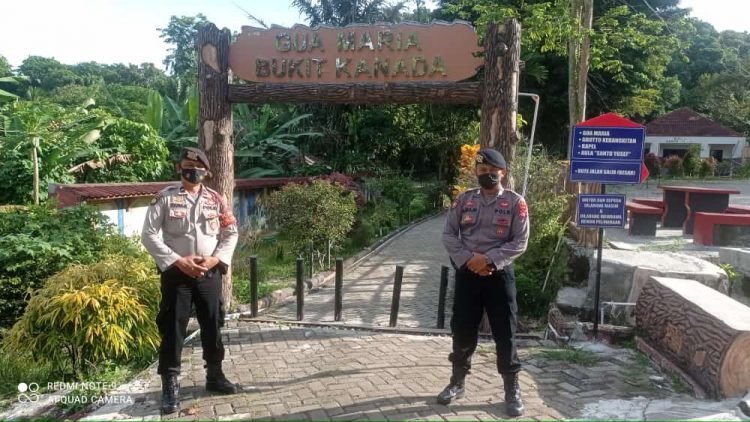 Antisipasi Gangguan Kamtibmas, Sat Samapta Polres Lebak Polda Banten lakukan Patroli dan Pam Gereja