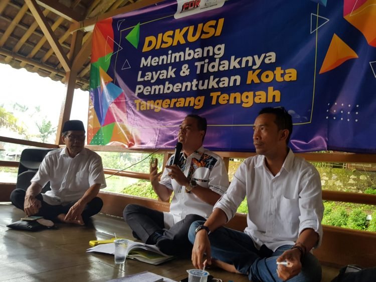 Dari Diskusi FDR-JMSI Banten, Anggota DPRD Banten: Saya Dukung Pemekaran Tangerang Tengah