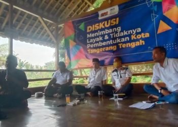 Diskusi JMSI Banten-FDR: Tangerang Tengah Layak Jadi Kota Baru