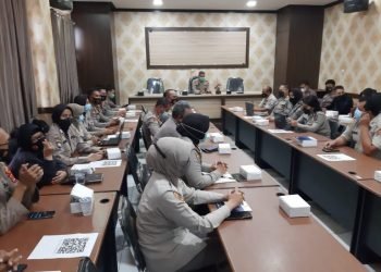 Jelang Analisis Beban Kerja Tahun 2022, Birorena Polda Banten Laksanakan Bimbingan Teknis