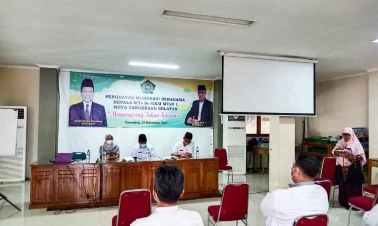 KKM MTsN 1 Kota Tangsel Adakan Penguatan Moderasi Beragama