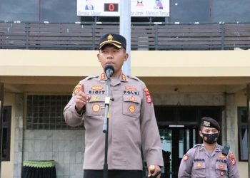 Kapolres Cilegon Ajak Personel Menghindari Pelanggaran Sekecil Apapun