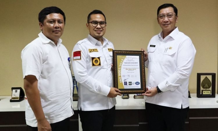LPSE Kota Tangsel Raih Sertifikat ISO 9001:2005
