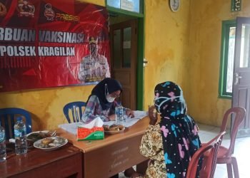 Polres Serang Polda Banten Kembali Gelar Gerai Vaksin Presisi