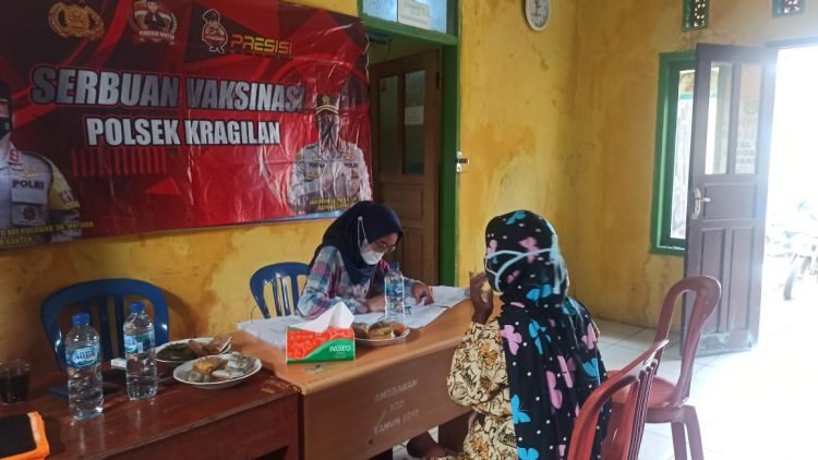 Polres Serang Polda Banten Kembali Gelar Gerai Vaksin Presisi