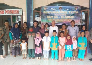 Rangkaian HUT Airud Ke 71, Ditpolairud Polda Banten Gelar Santunan Kepada Anak Yatim