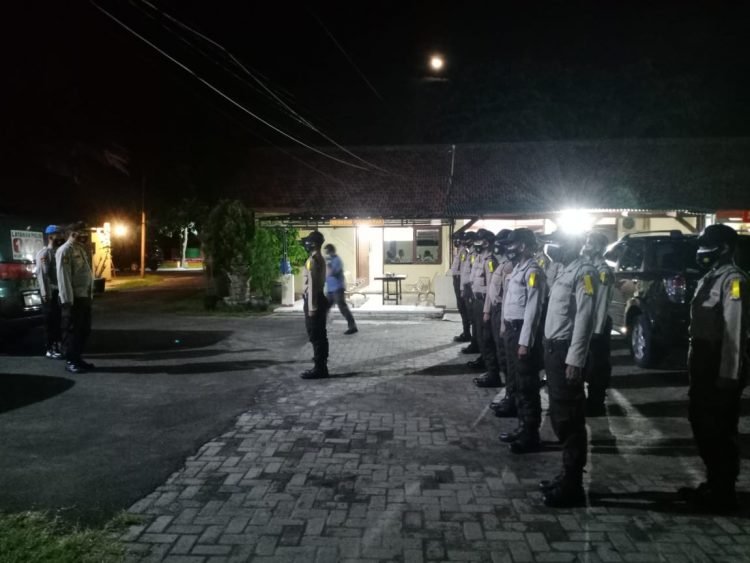 Sidak, Siswa LATJA SPN Mandalawangi Polda Banten dari Provost Polres Cilegon Polda Banten di Polsek Pulomerak