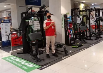 Alat Gym Asal Finlandia Hadir di ACE Hardware Living Plaza Bintaro