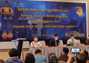 Biro Rena Polda Banten Ikuti Sosialisasi Tata Cara Revisi Anggaran