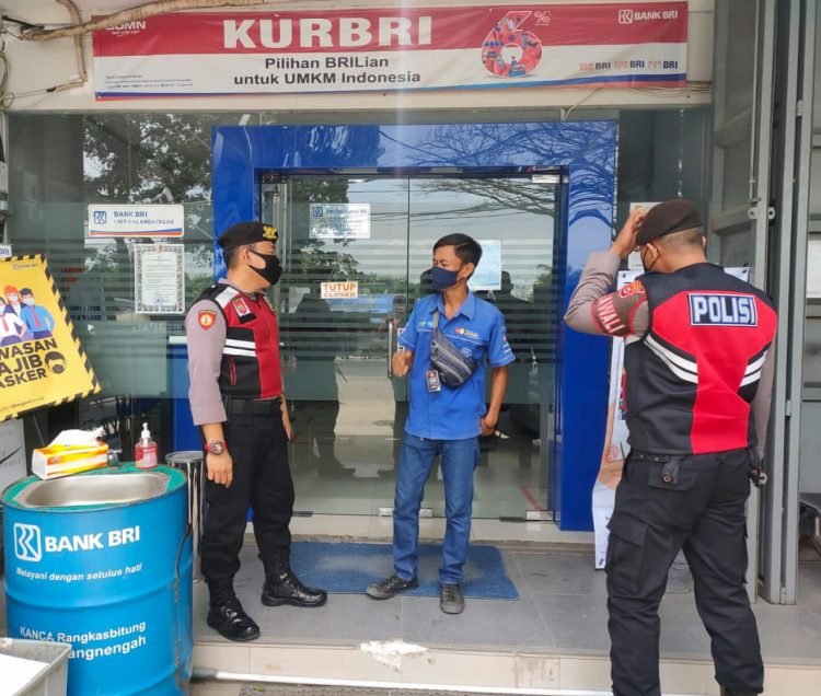 Cegah Aksi Kejahatan, Sat Samapta Polres Lebak Polda Banten Rutin Lakukan Patroli Obyek Vital