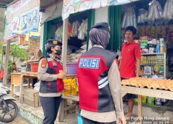 Ciptakan Situasi Aman dan Kondusif, Ditsamapta Polda Banten Rutin Melaksanakan Patroli Nong Jawara