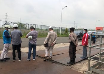 Ditpamobvit Lakukan Pengamanan di PT Shenhua Guohua Pembangkitan Jawa Bali