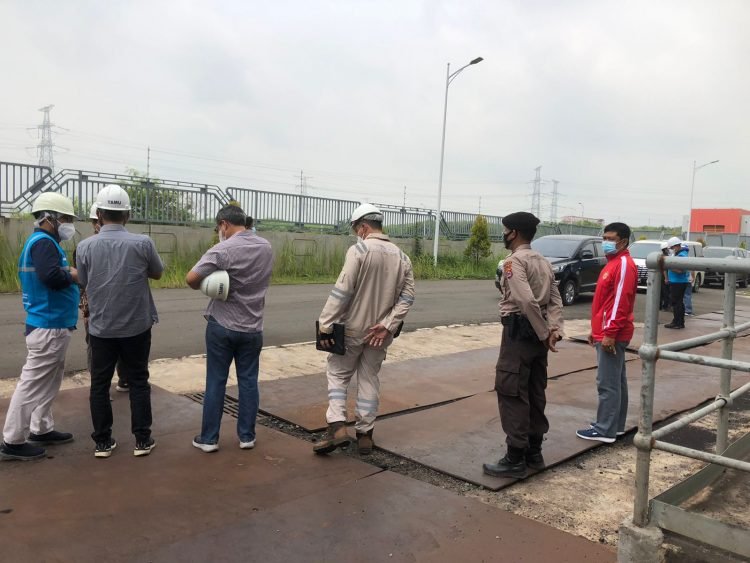 Ditpamobvit Lakukan Pengamanan di PT Shenhua Guohua Pembangkitan Jawa Bali