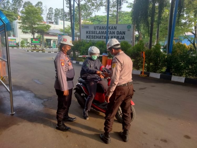 Ditpamobvit Polda Banten Optimalkan Pengamanan di PLTGU OMU Cilegon