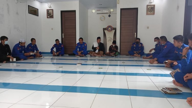 Guna Meningkatkan Keimanan Personel, Ditpolairud Polda Banten Gelar Kegiatan Baca Yassin Bersama