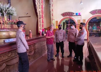 Jalin Kerukunan Antar Umat Beragama, Ditbinmas Polda Banten Kunjungi Vihara Avalokitesvara