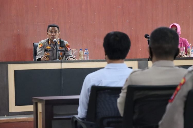 Kapolres Pandeglang Ingatkan Seluruh Anggota Jauhi Narkoba