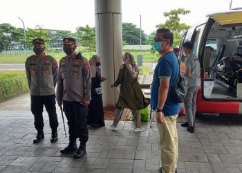 Kapolresta Tangerang Didampingi Kapolsek Panongan Pantau Langsung Giat Vaksinasi Serentak Merdeka Anak di Mall Ciputra Citra Raya