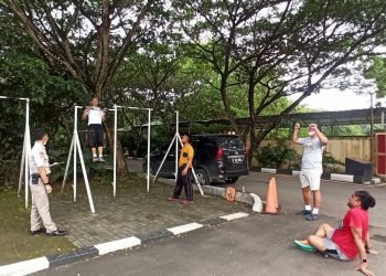 Karorena Polda Banten Pimpin Latihan Pembinaan Fisik Kepada Personel yang Akan Mengikuti SIP