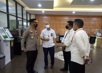 Kunker ke PN Tangerang, Kapolresta Pelajari Ruang Layanan Publik