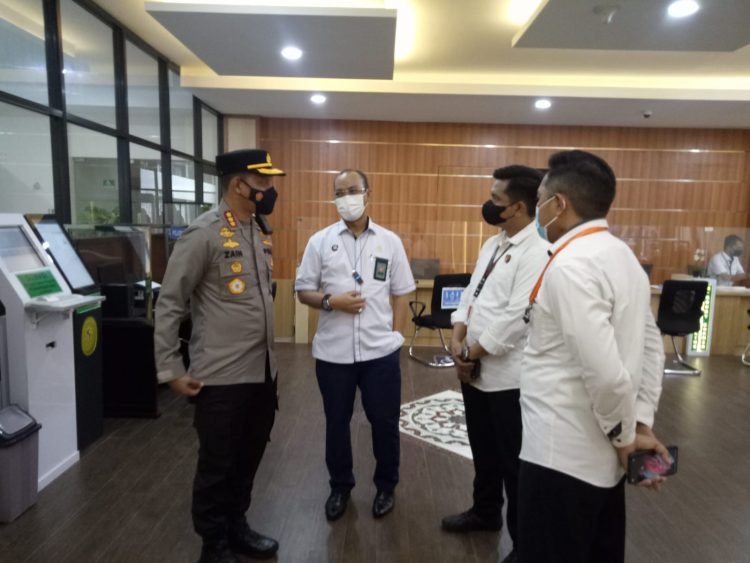 Kunker ke PN Tangerang, Kapolresta Pelajari Ruang Layanan Publik