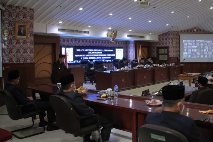 Lima Perda Disahkan DPRD Kota Tangerang