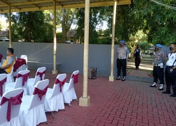 Olahraga Bersama Kapolda Banten Bersama PJU, Bidpropam Polda Banten Lakukan Pengamanan